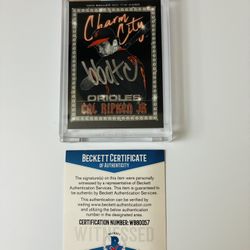 Cal Ripken Jr Topps Project Autographed 