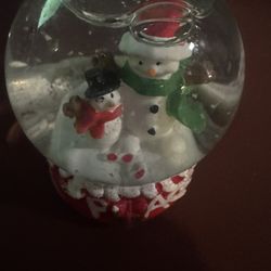 SNOW GLOBE (SMALL  IN SIZE)