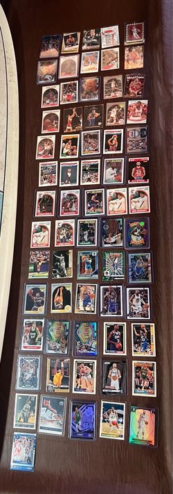 Basketball & Mixed Lot Trading  cards (303ea) w/Clear Sleeves