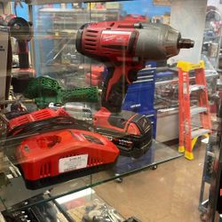 Milwaukee Impact Half Inch With Battery And Charger 2663–20