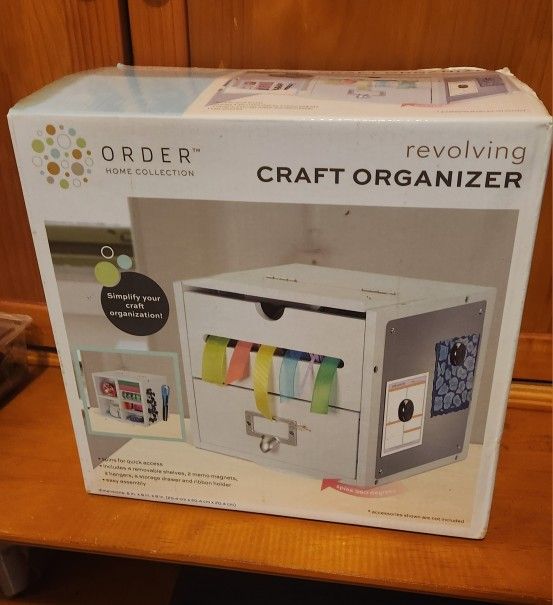 2, Revolving Craft Organizer