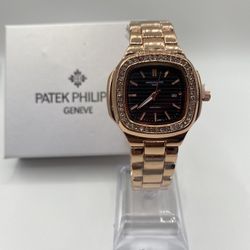 Patek Rose Gold Designer Watch *Box+included*