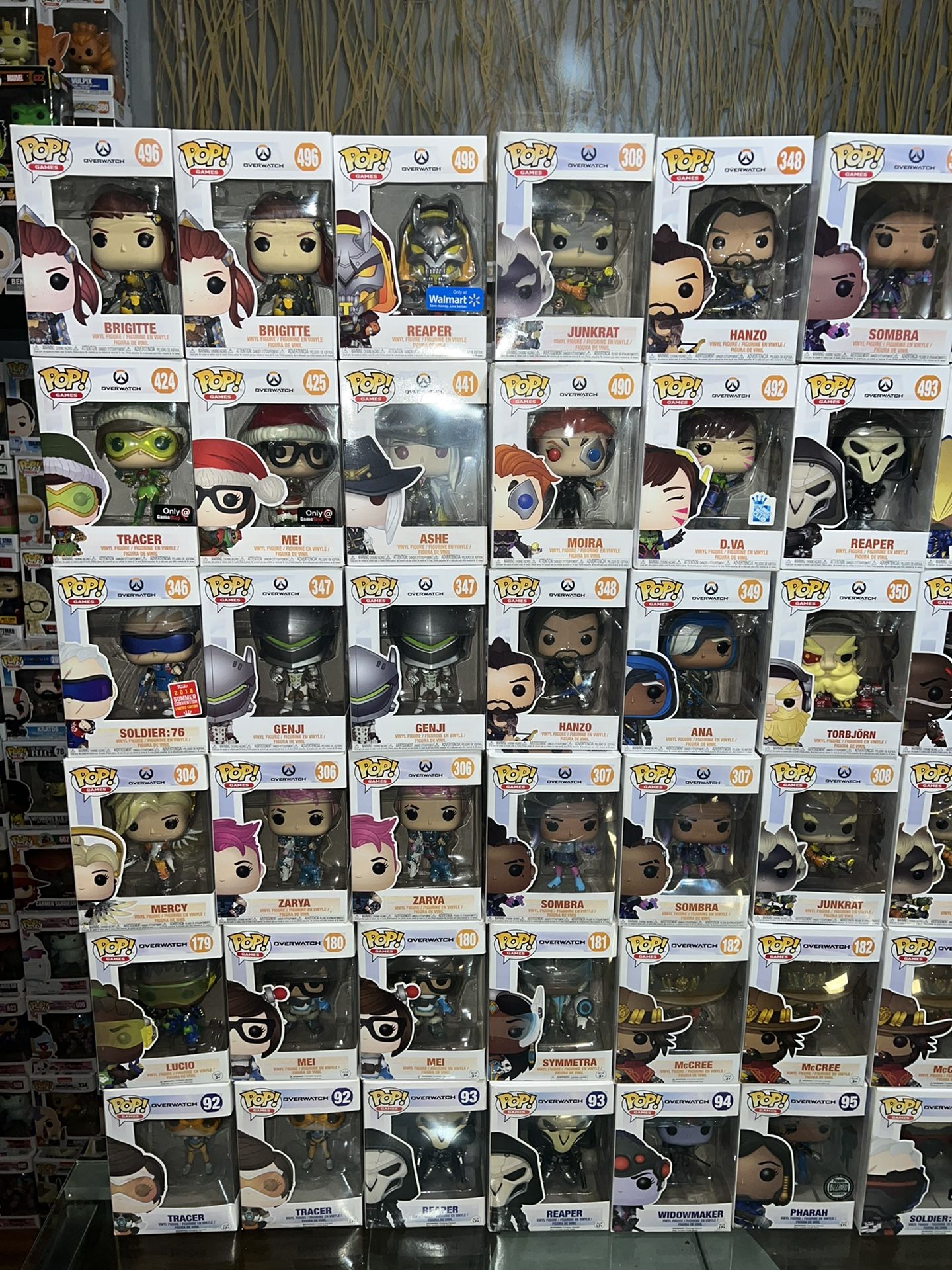 Funko Pop Lot Overwatch #48 Pops