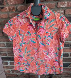 Karen Scott button down shirt size M
