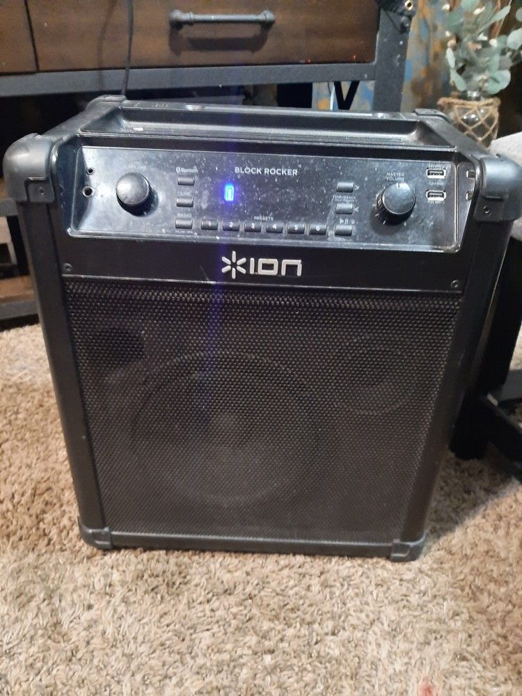 Ion Block Rocker Party Speaker