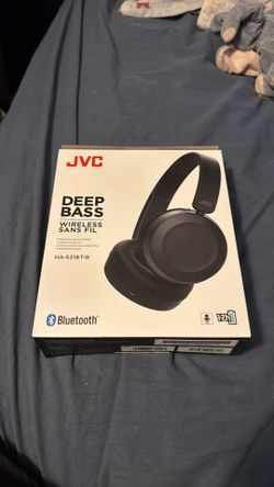JVC deep bass wireless headphones