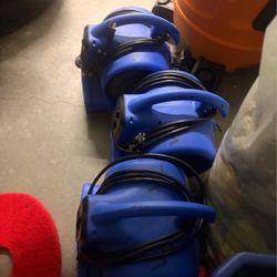 1/4 HP Blower Fans (lightly used) 4 Fans