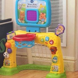 2 in 1 basketball hoop and soccer net combo!!!