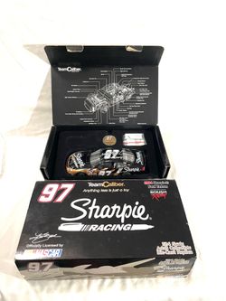 Mint condition with case and Coin signed Kurt Busch #97 NASCAR