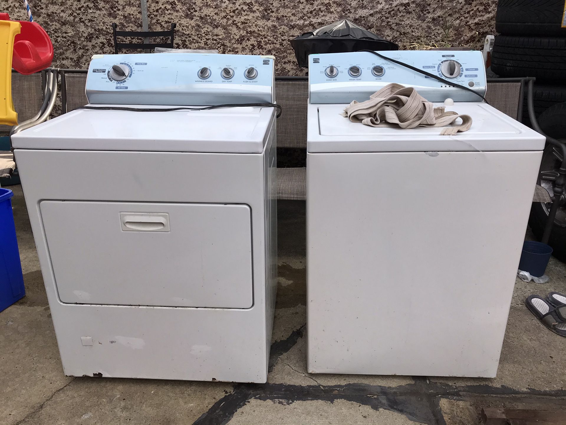 Kenmore Washer and dryer combo