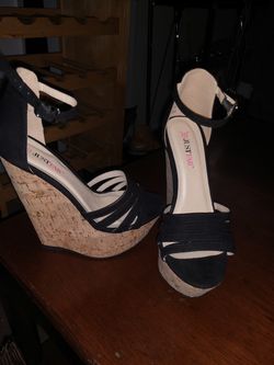 Just Fabs ANNEMICHELLE Ladies Anne Michelle wedge