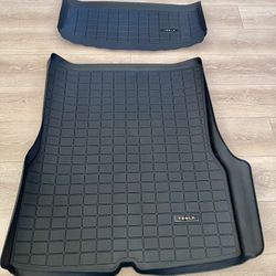 Tesla Model S All-Weather Trunk Liner Set (2012–2020) – Brand New