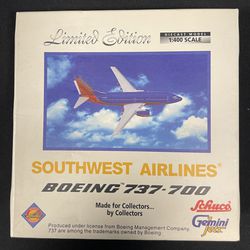 Southwest Airlines Boeing 737-700 Model Aircraft