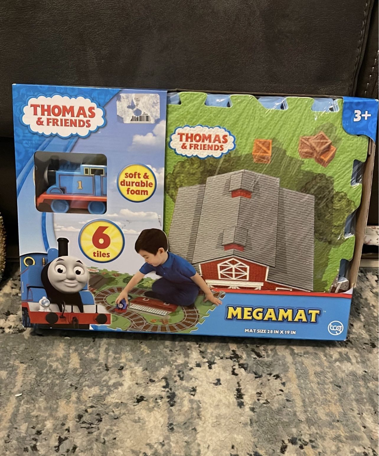 Thomas And Friends Jumbo Mega Mat With Thomas Tank Train