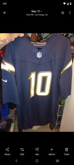 Charger jersey