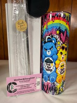 Sarcasm Care Bear 20 oz Tumbler