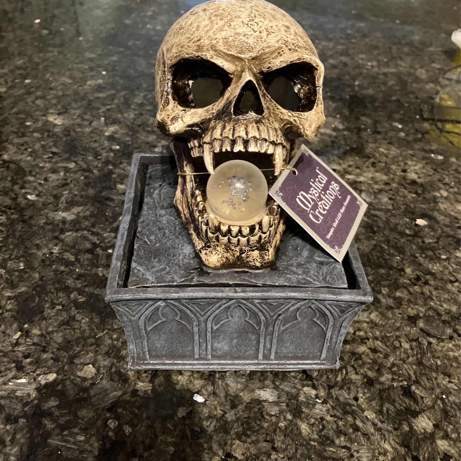 Mystical Creations Vampire Skull