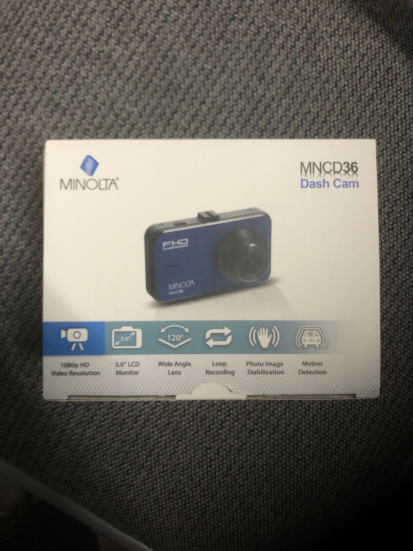 Brand new in box video camera for the car