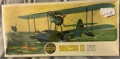 Airfix 1/72 Scale Supermarine Walrus II Model Kit Series 2