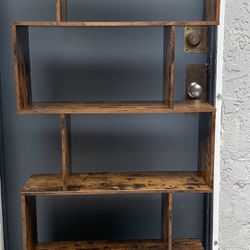 5-Tier Bookshelf, Display Shelf and Room Divider