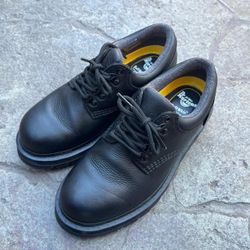 Dr. Martens 8053 Black Leather Lace Up Shoes