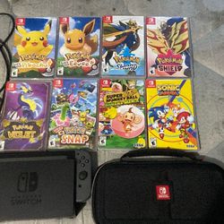 NINTENDO SWITCH BUNDLE TESTED AND WORKING