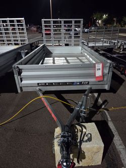 Traila nueva de aluminio