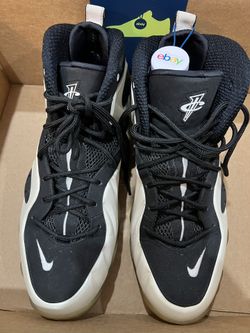 Nike Black Trimmed In White Shoes, Size: 11