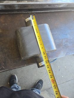 single chamber exhaust 2 1/2 inch