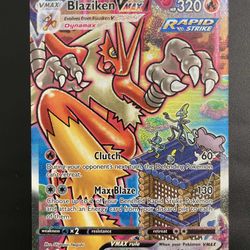 Pokemon Blaziken Alt Art Chilling Reign