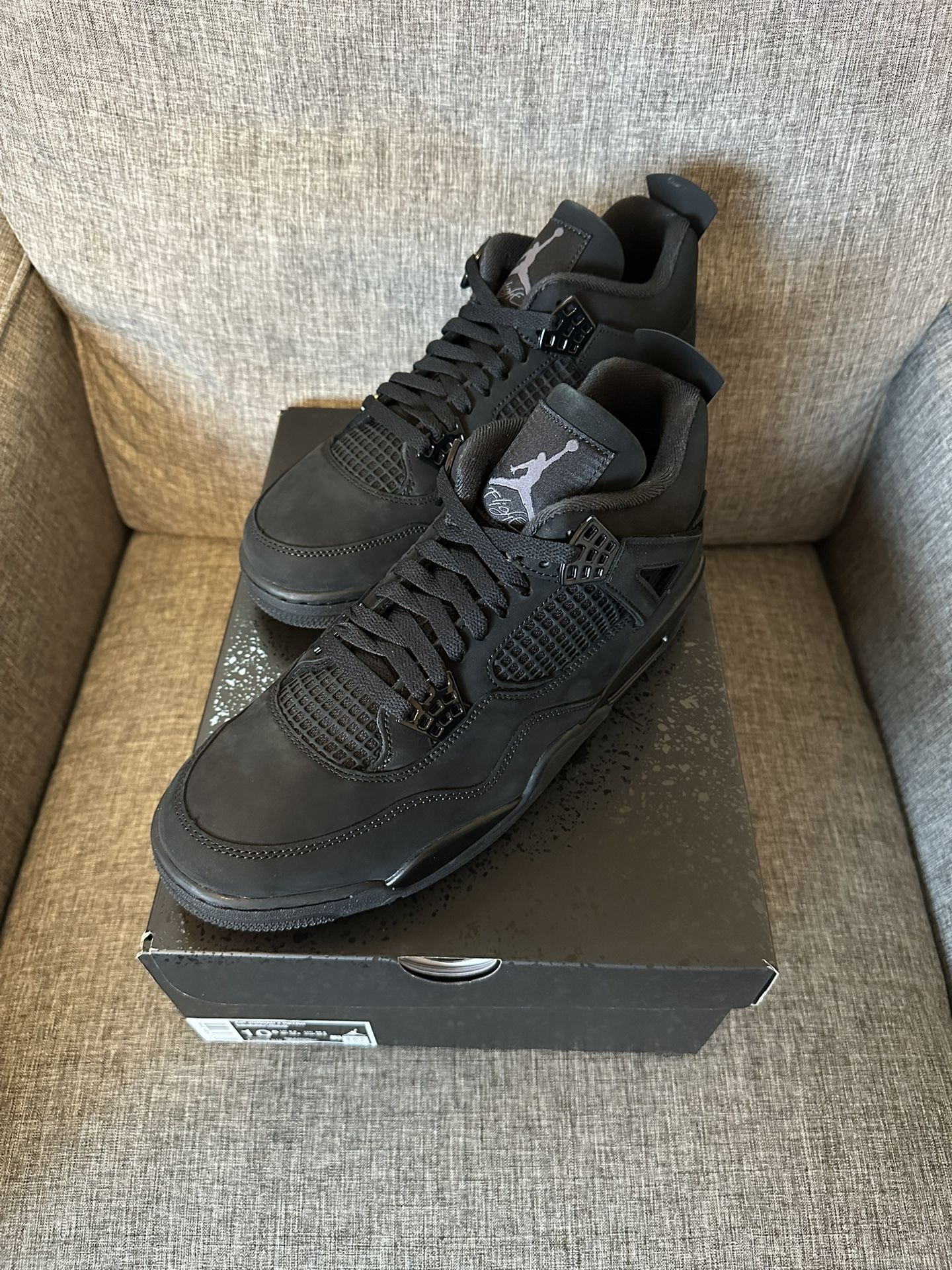 Air Jordan 4 Retro Black Cat (2025) Size 10.5 $315