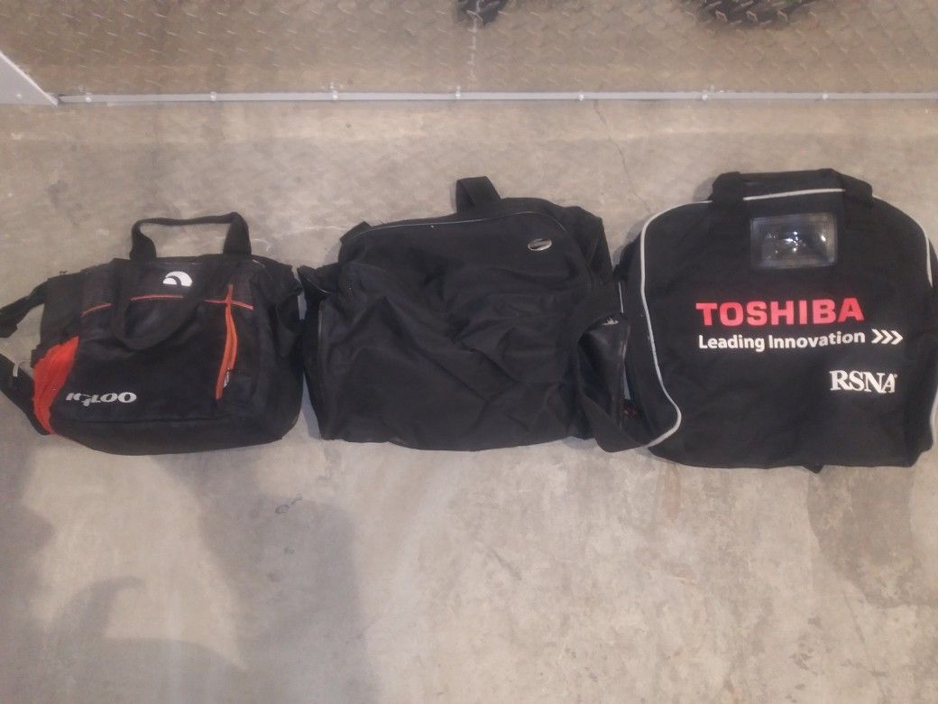 Briefcase and bags