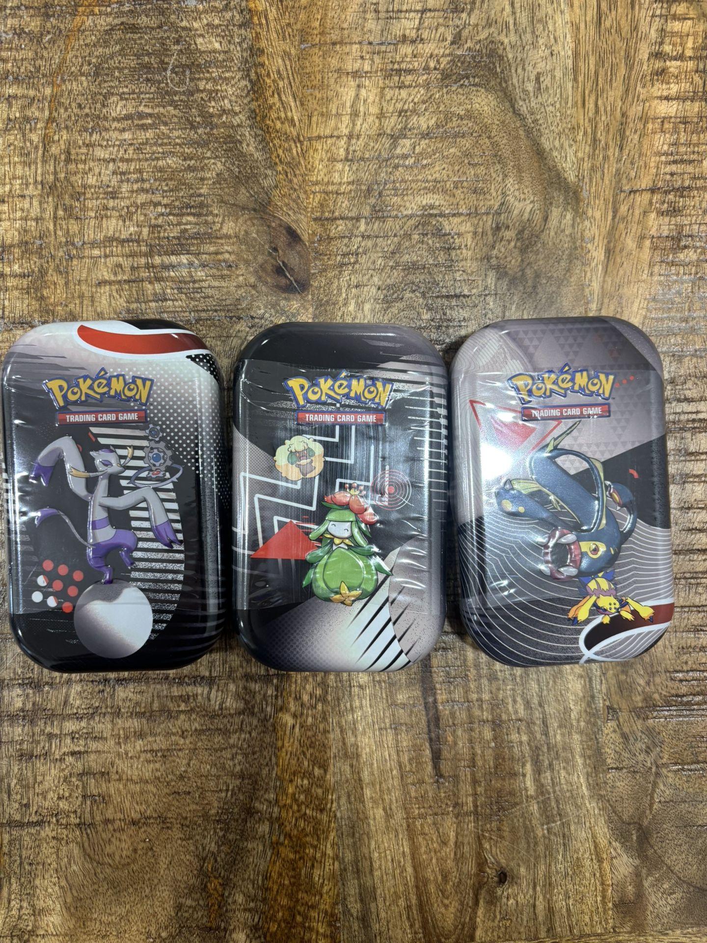 Pokemon SV1 0.5 Unova Mini Tin | Black Bolt White Flare | Lot of 3