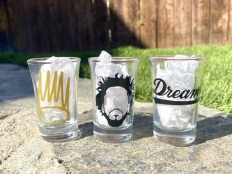 Jcole custom shot glasses