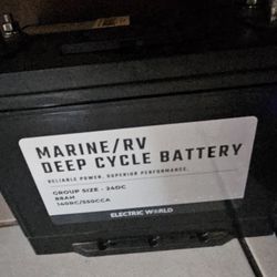 MARINE/RV DEEP CYCLE BATTERY