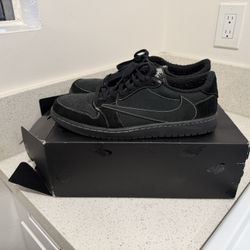 Air Jordan 1 Low Black Phantom 