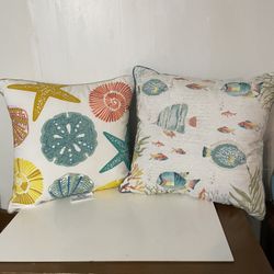 Two Summer Pillows