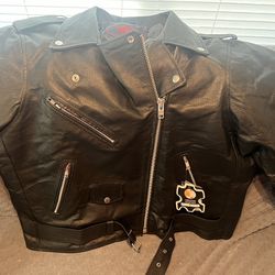 Women’s Leather Riding Jacket
