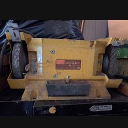 Vintage Shopmate Bench Grinder