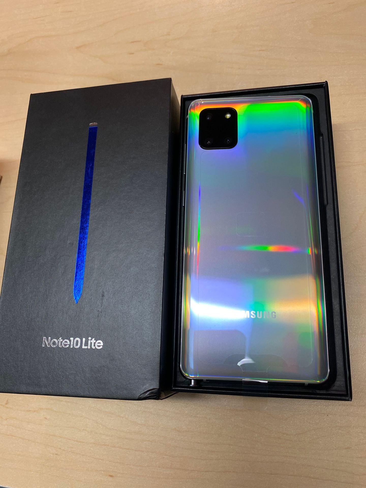 Note 10 Lite Aura Glow-NEW-Unlocked/Any carrier