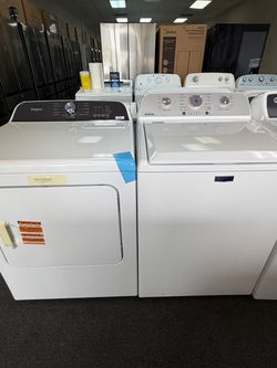 Washer and dryer / $10 down payment