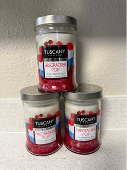 Candles 3 for $20