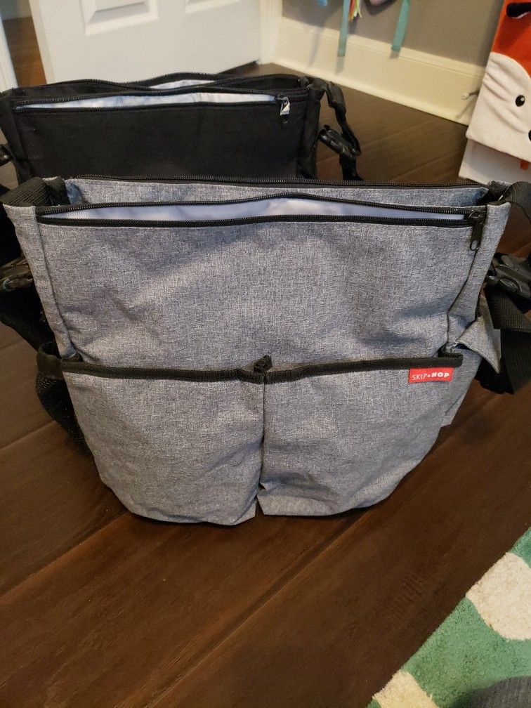 2 Skip Hop Diaper bags