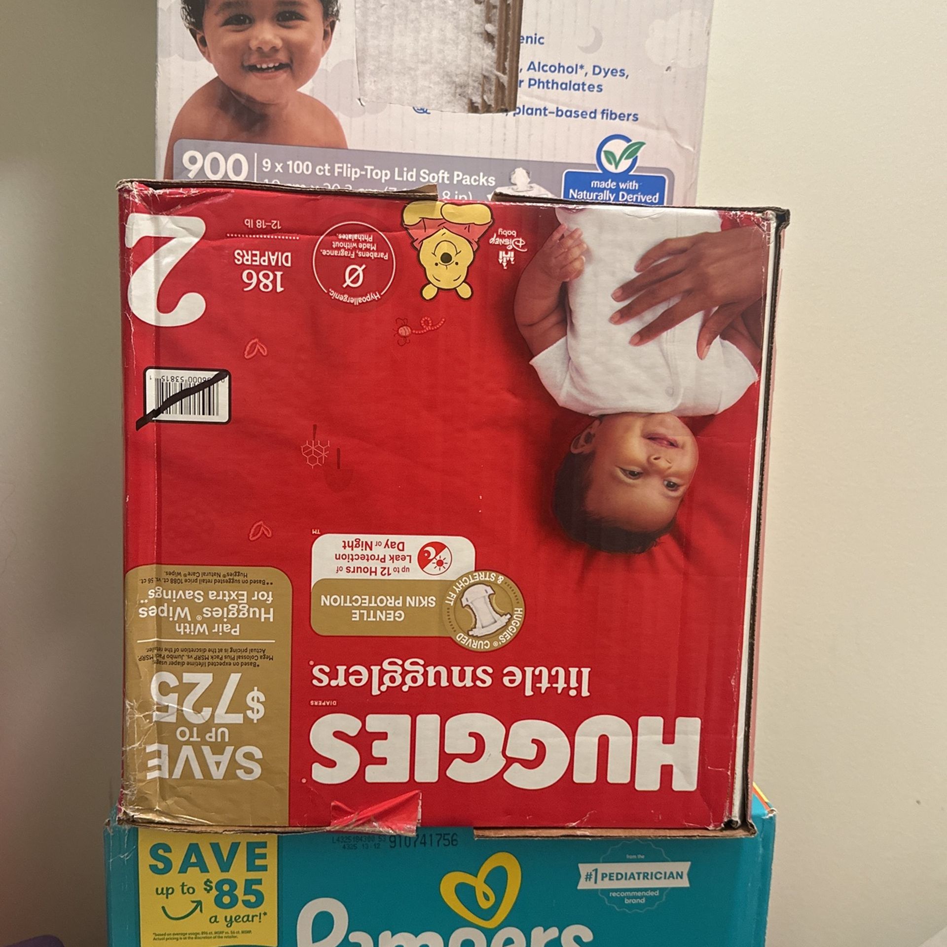 Huggies Size 2 Box Of 186