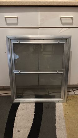 **ANSI Dual Hung Window** Flush-Fin For A Door Light Or Mobile Home
