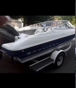 94 Bayliner Capri Bowrider Boat with Trailer