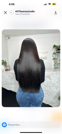 Cabello Natural Para Microchip