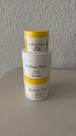 Brand new organic diaper rash cream