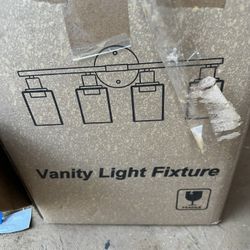 Outdoor Motion Light And Vanity Light