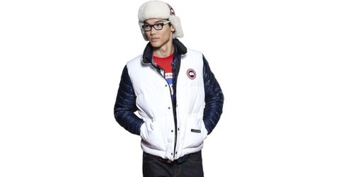 Mens canada goose down vest